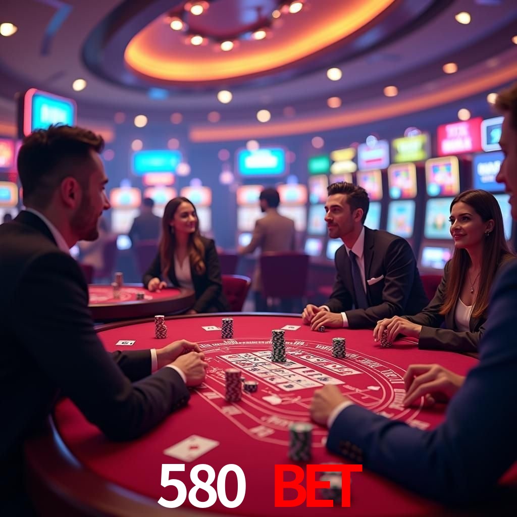 A Experiência Imersiva dos Cassinos Ao Vivo no 580 bet